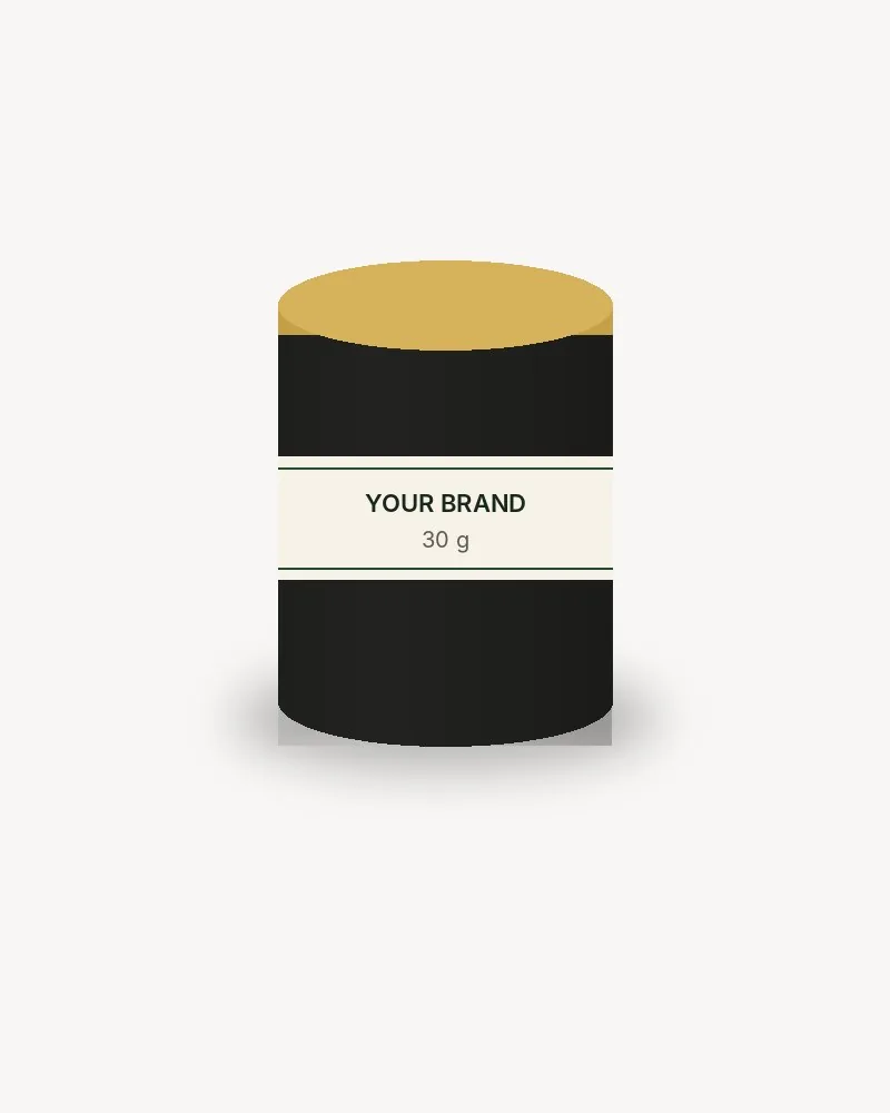 30 g tin, inner bag, illustration