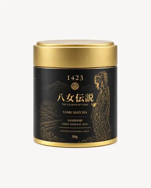The Legend of Yame 30 g tin matcha powder